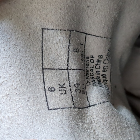 Dr. Martens 1460 Pascal 8 Eye Darcy Floral Leather High Top Boots 8 - Picture 11 of 17